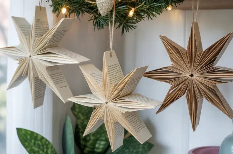Book Page Crafts