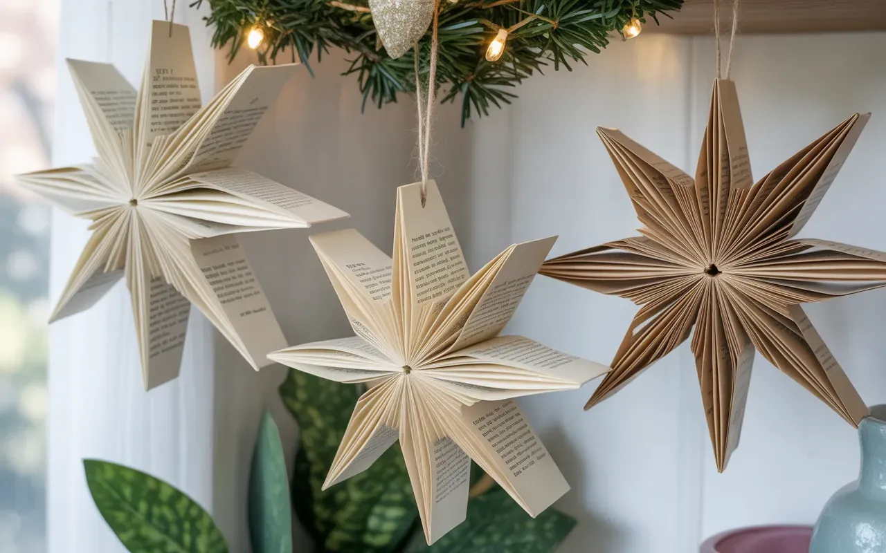 Book Page Crafts