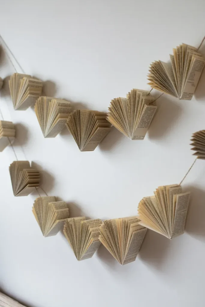 Book Page Crafts