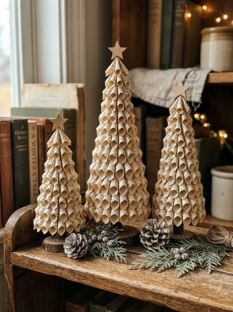 Book Page Crafts
