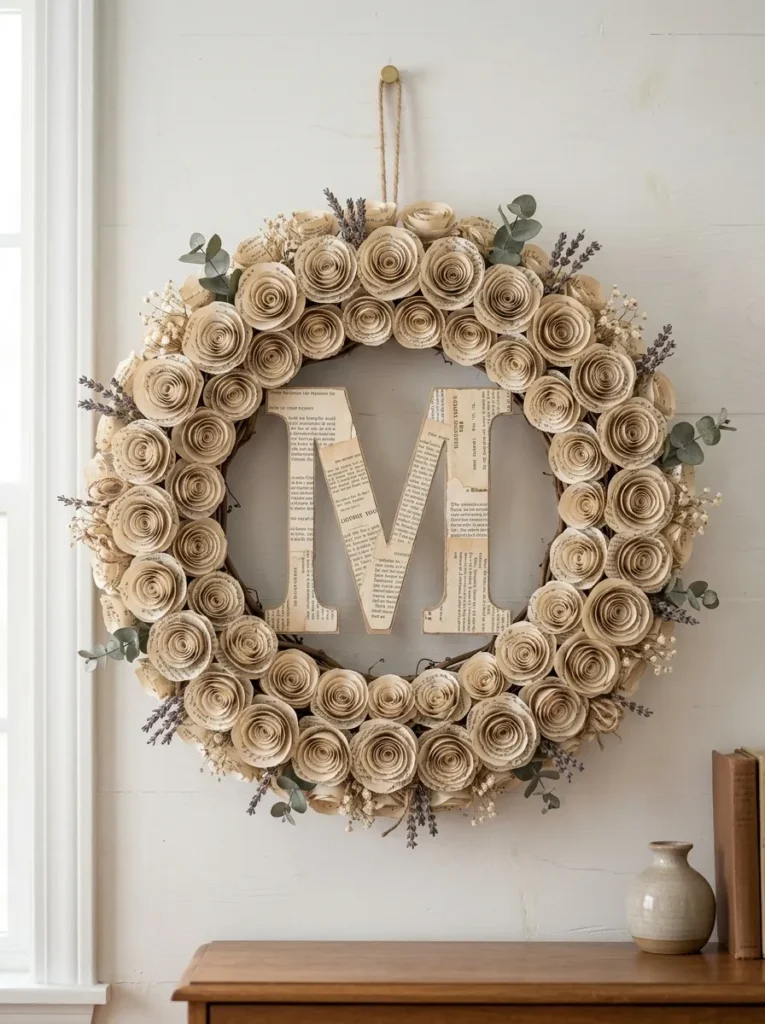 Book Page Crafts