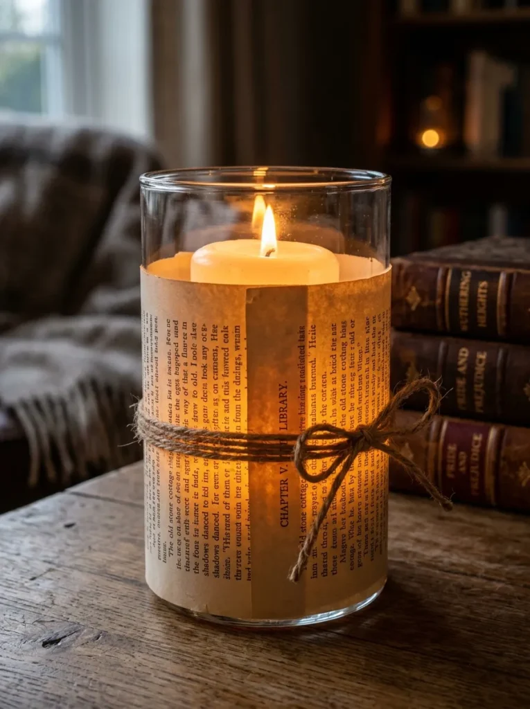 Book Page Crafts