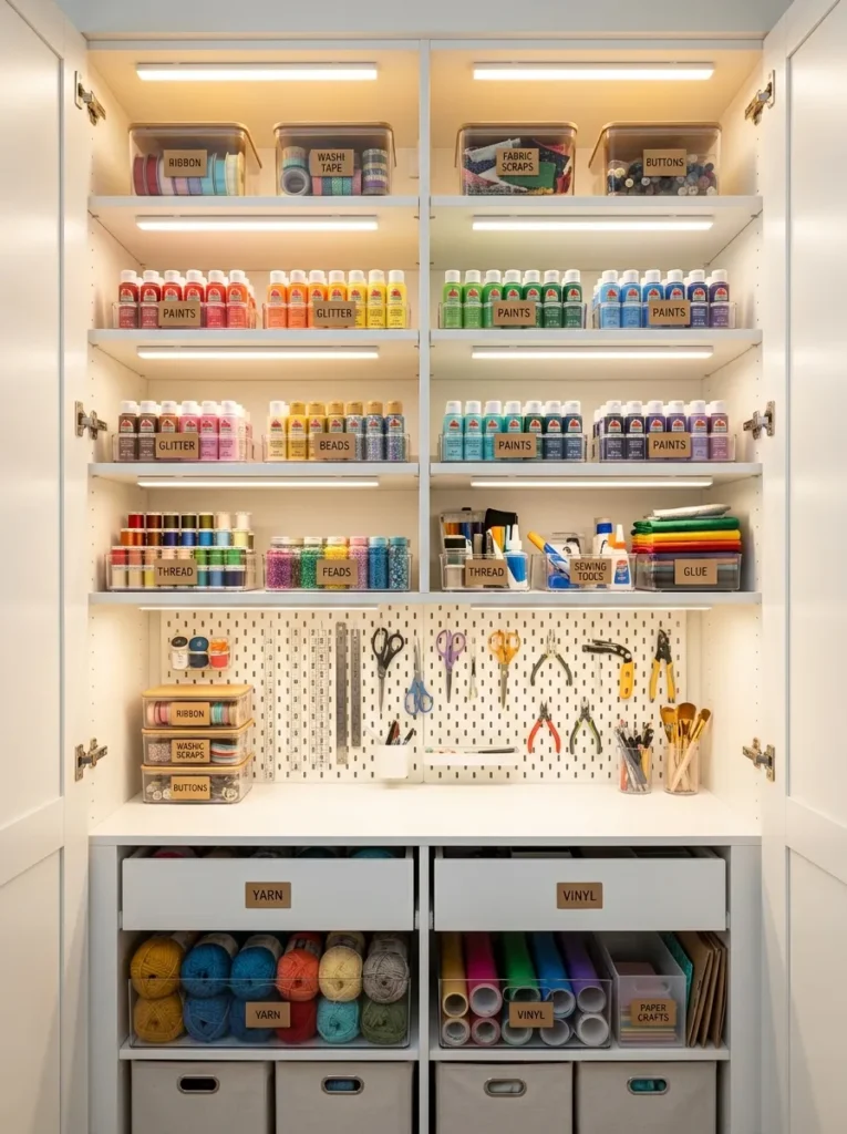 Craft Closet Ideas