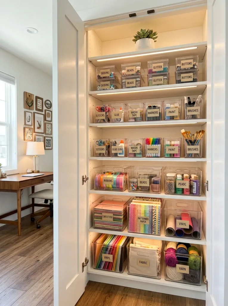 Craft Closet Ideas