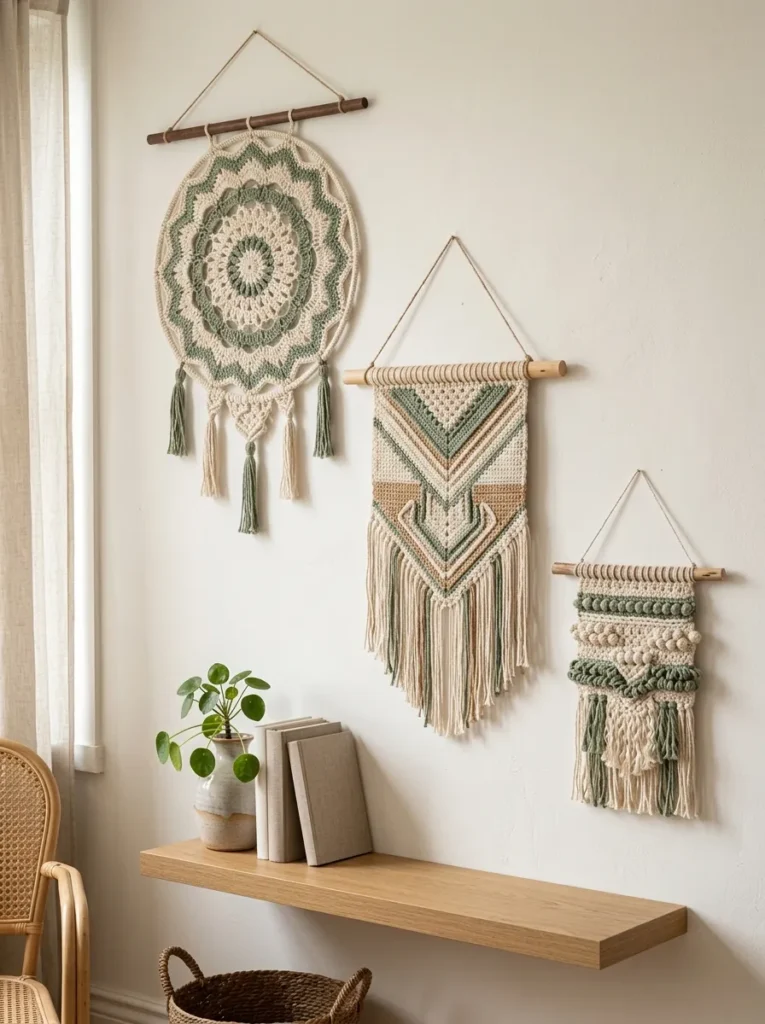 Crochet Wall Hangings
