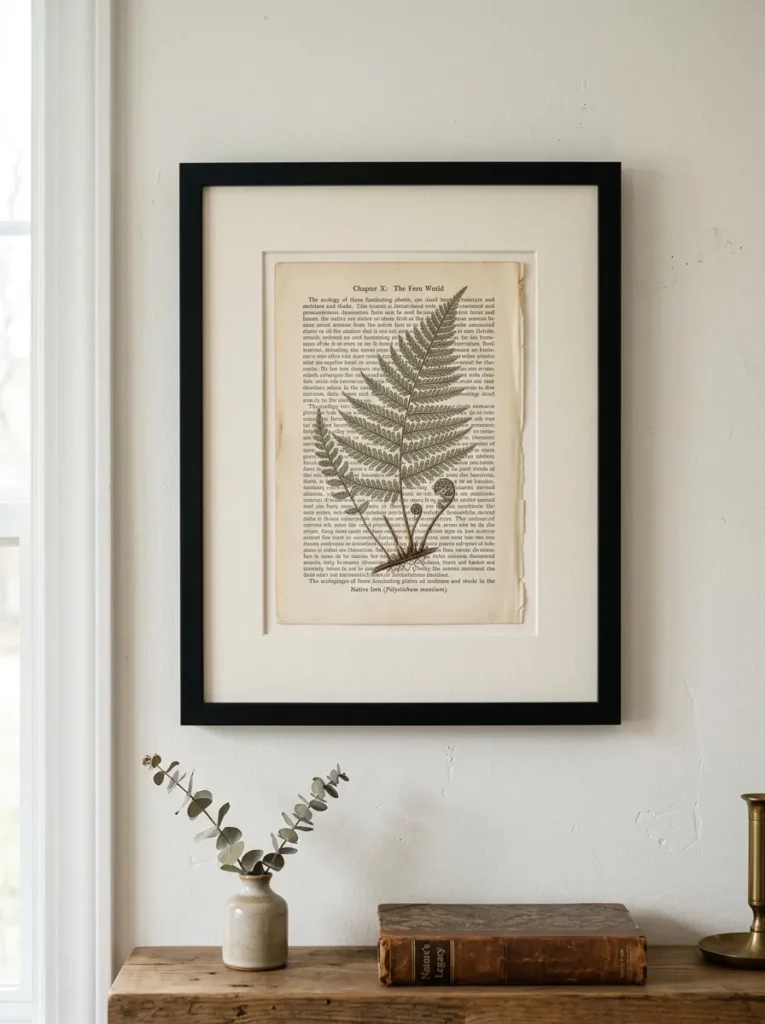 Book Page Crafts