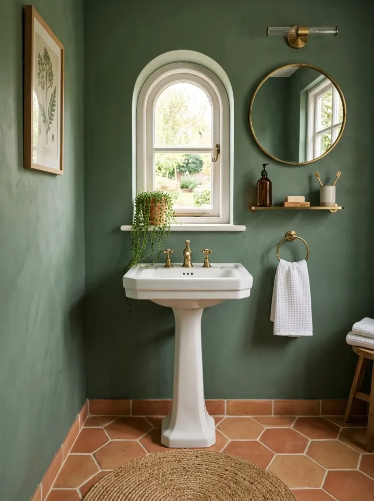 Green Bathroom Decor