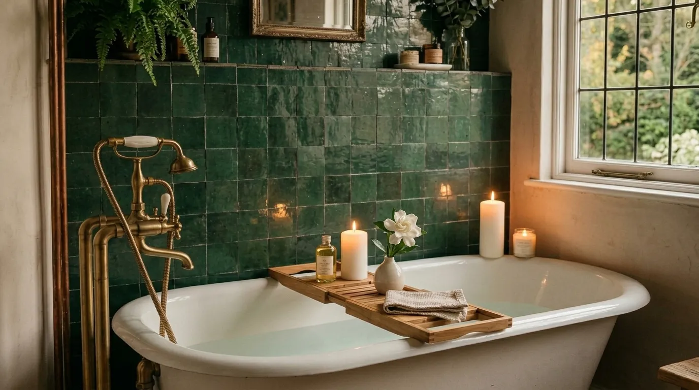 Green Bathroom Decor