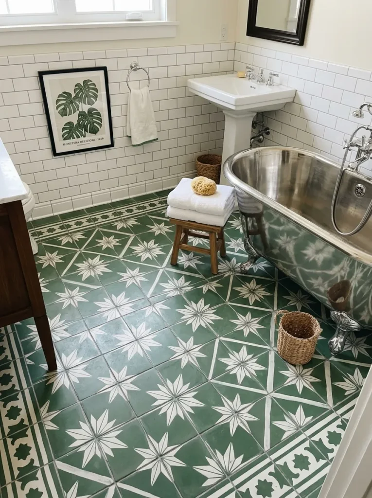 Green Bathroom Decor