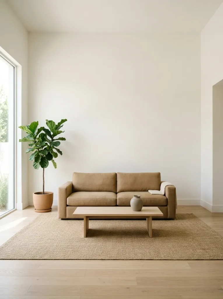 Tan Sofa Living Room