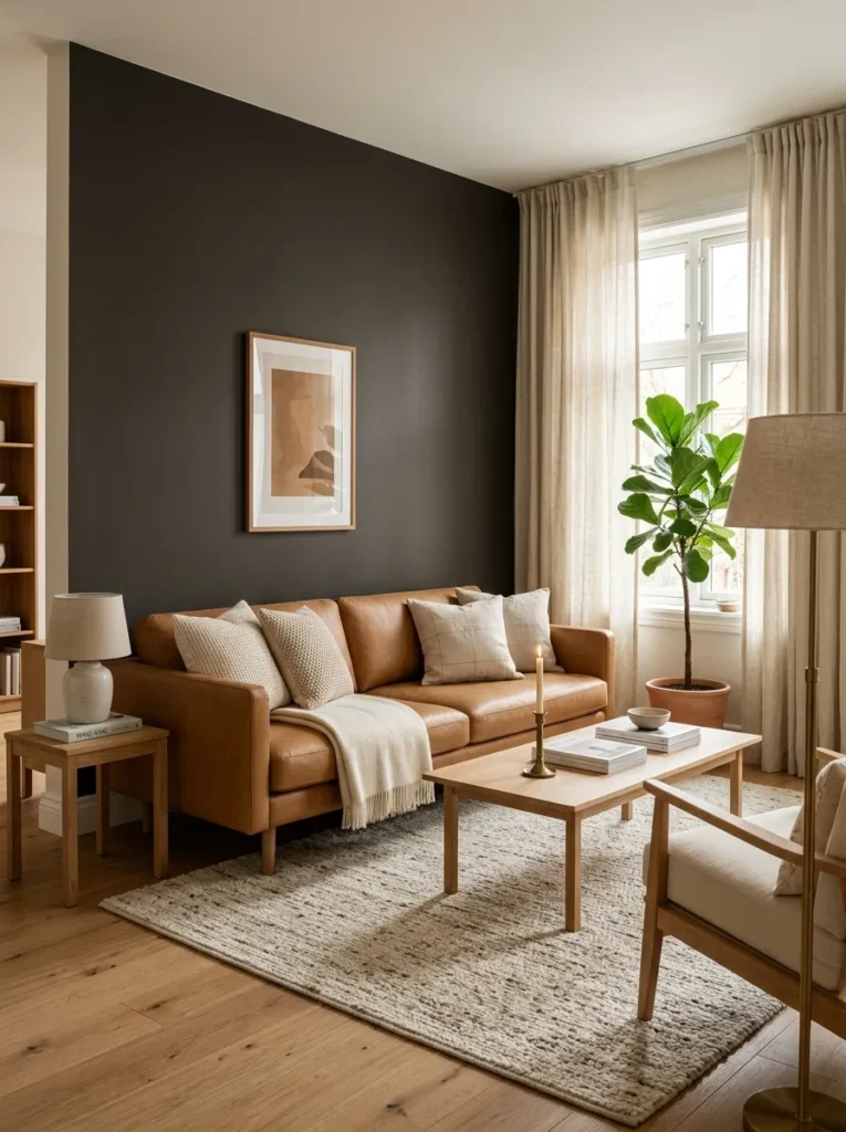 Tan Sofa Living Room