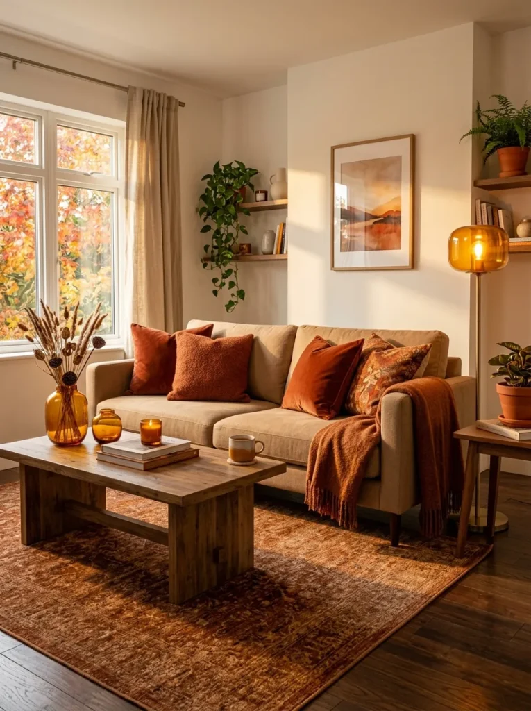 Tan Sofa Living Room