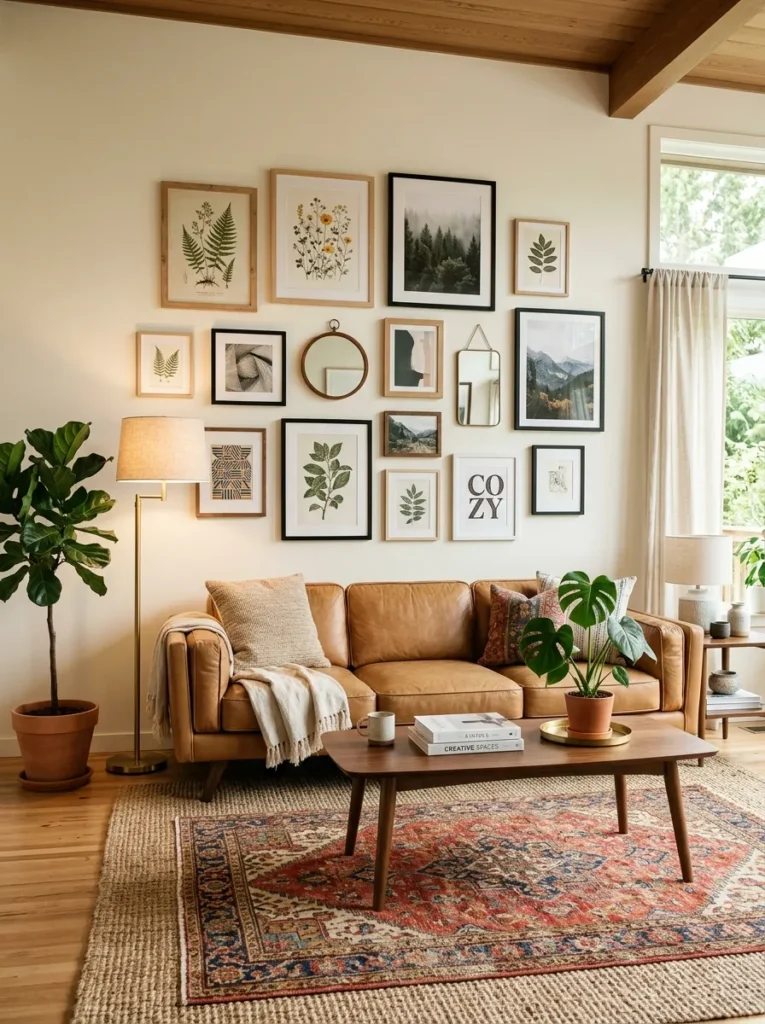 Tan Sofa Living Room