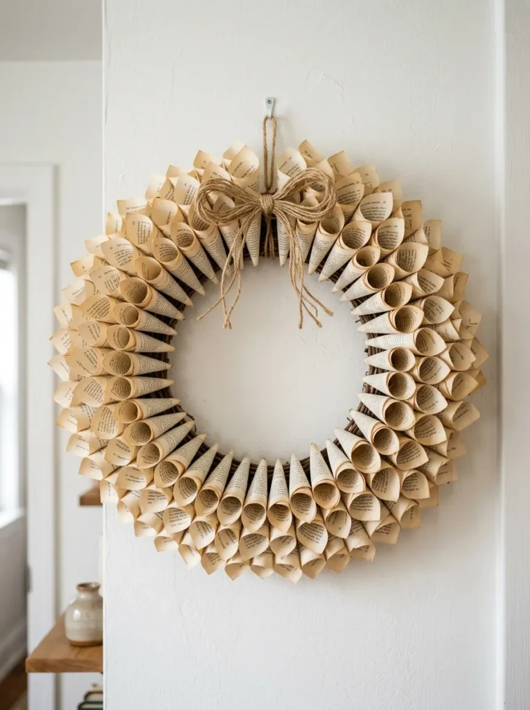 Book Page Crafts