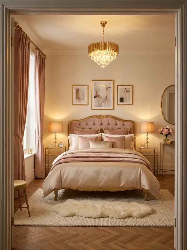 Glam Boudoir Bedroom Ideas