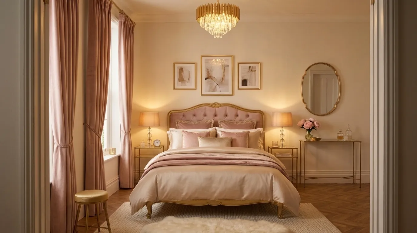 Glam Boudoir Bedroom Ideas