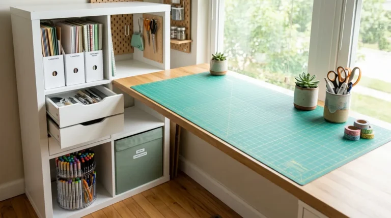 KALLAX Desk Storage Hacks
