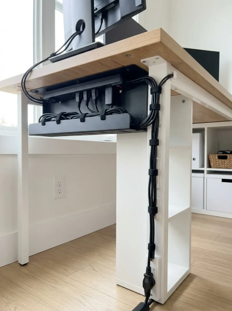 KALLAX Desk Storage Hacks