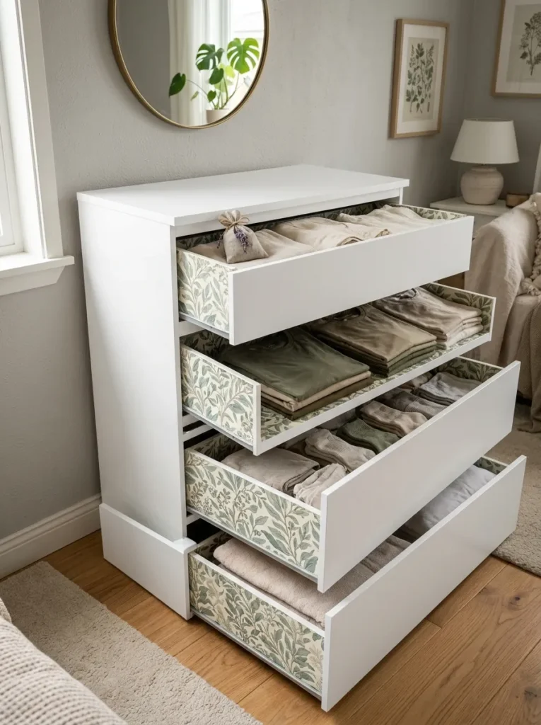 IKEA MALM Dresser Hacks