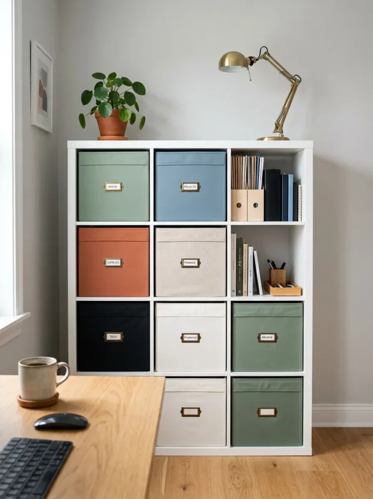 KALLAX Desk Storage Hacks