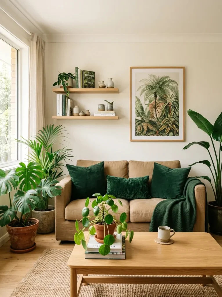 Tan Sofa Styling Ideas