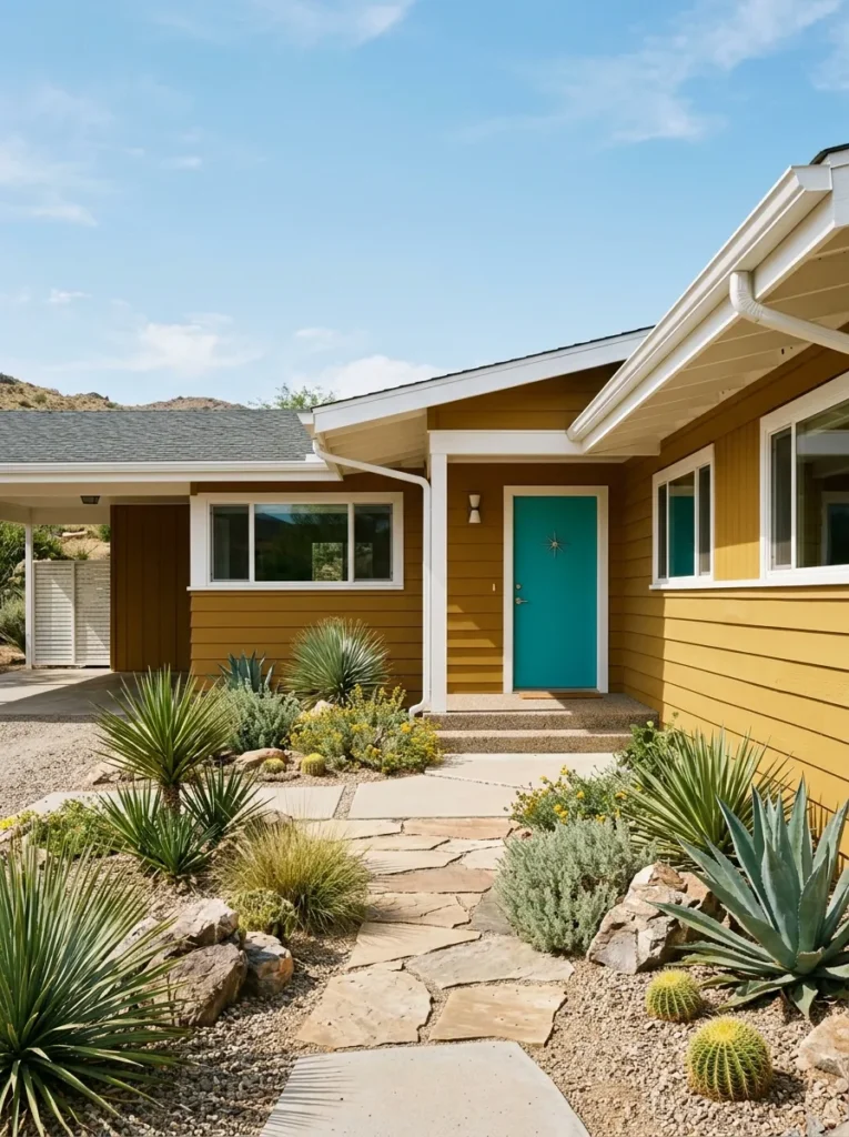 Yellow House Exterior Color Combinations