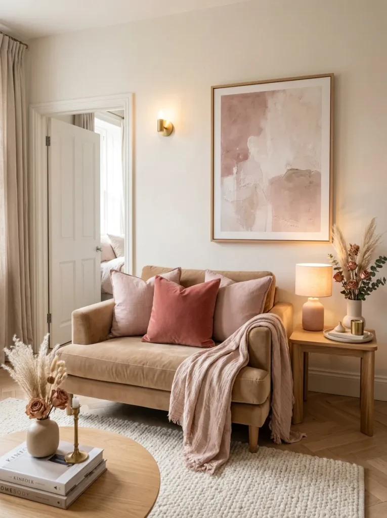Tan Sofa Styling Ideas