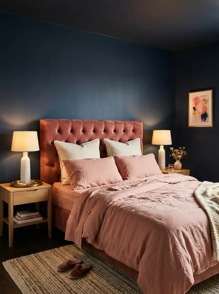 Navy Bedroom Ideas
