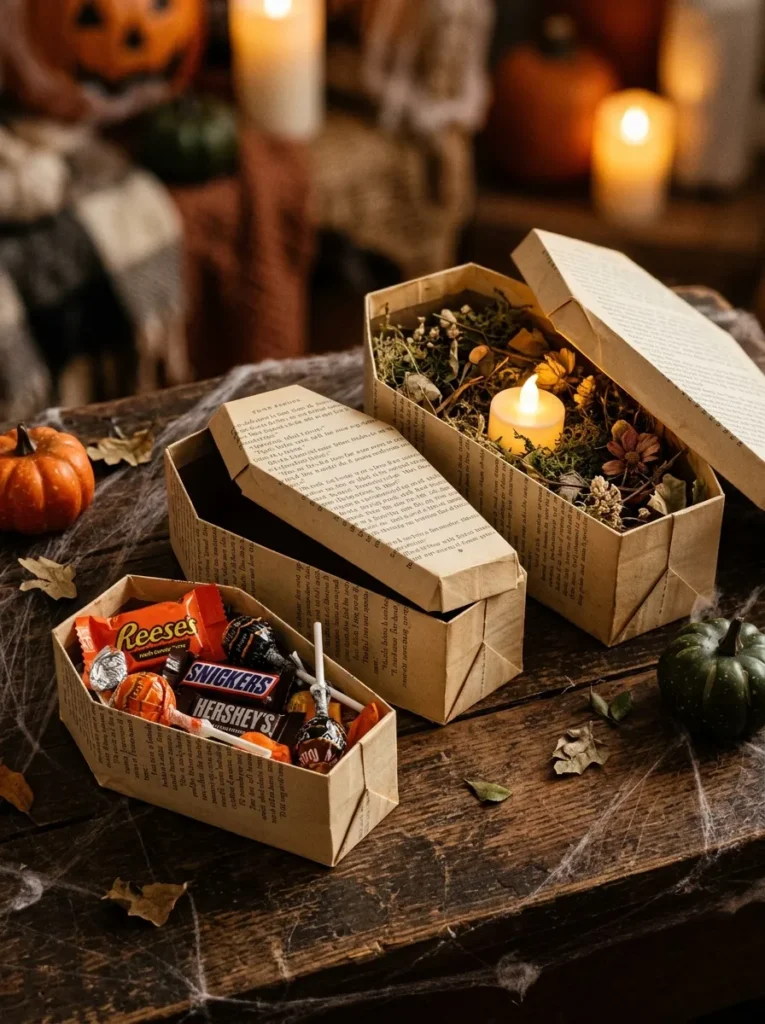 DIY Halloween Book Page Crafts