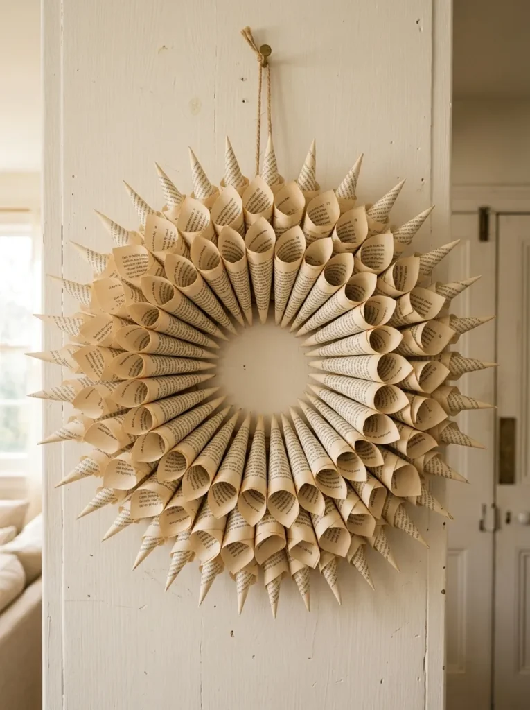 Easy Book Page Crafts