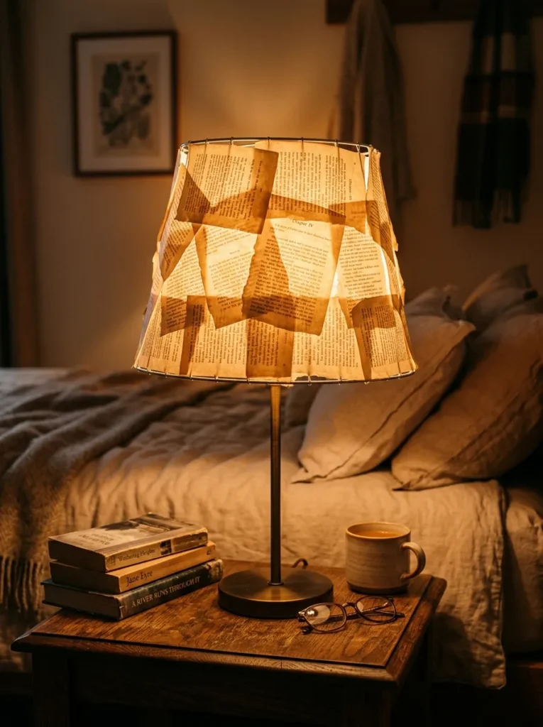 Book Page Craft Ideas