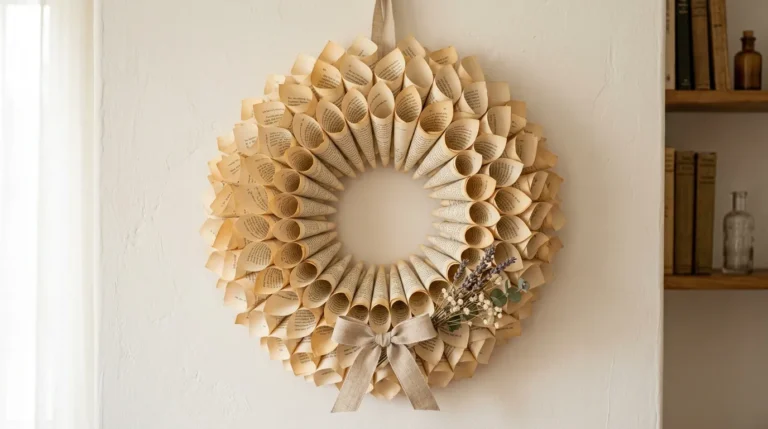 Book Page Craft Ideas