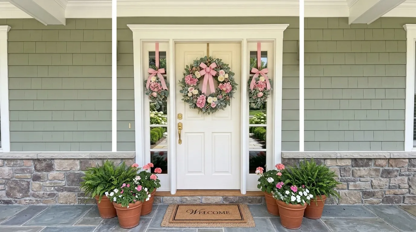 Spring Wreath Decor Ideas