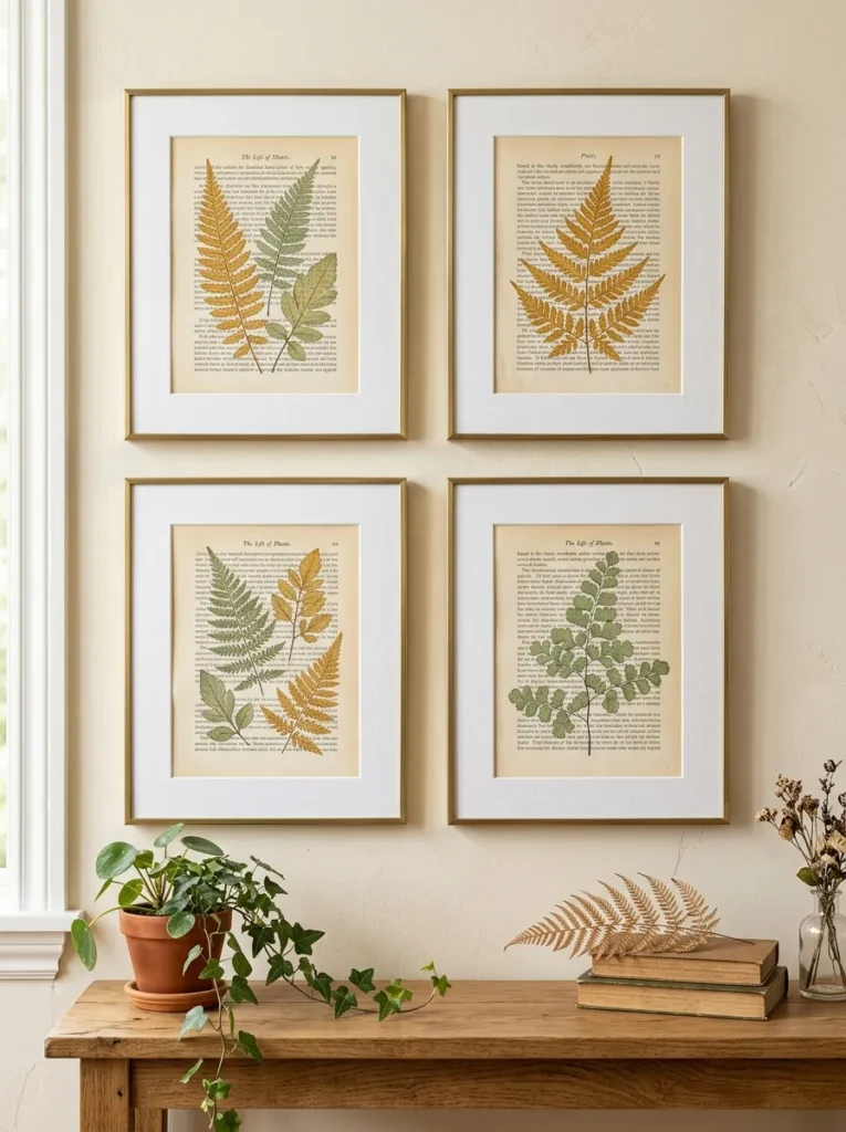 Book Page Craft Ideas