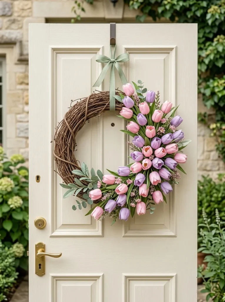 Spring Wreath Decor Ideas