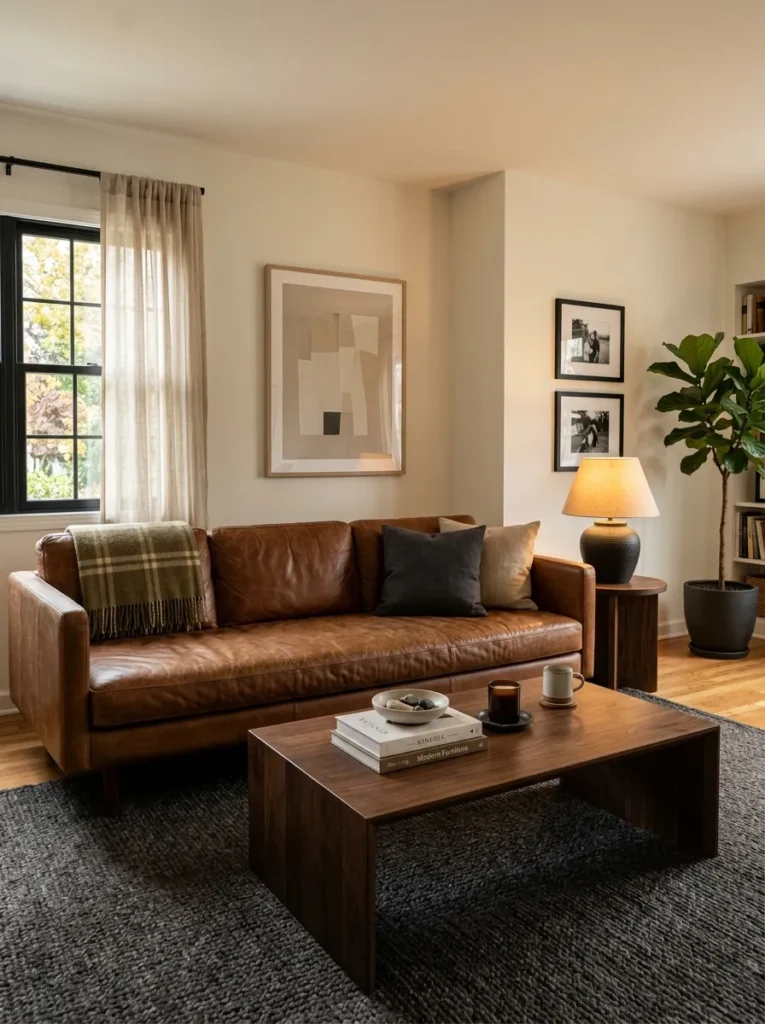 Masculine Living Room Ideas