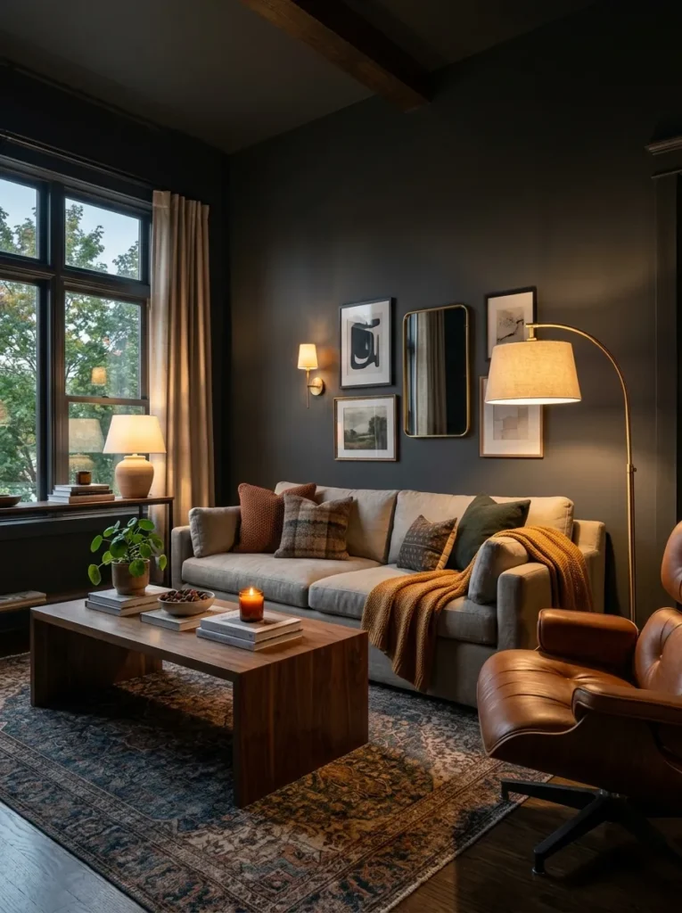 Masculine Living Room Ideas