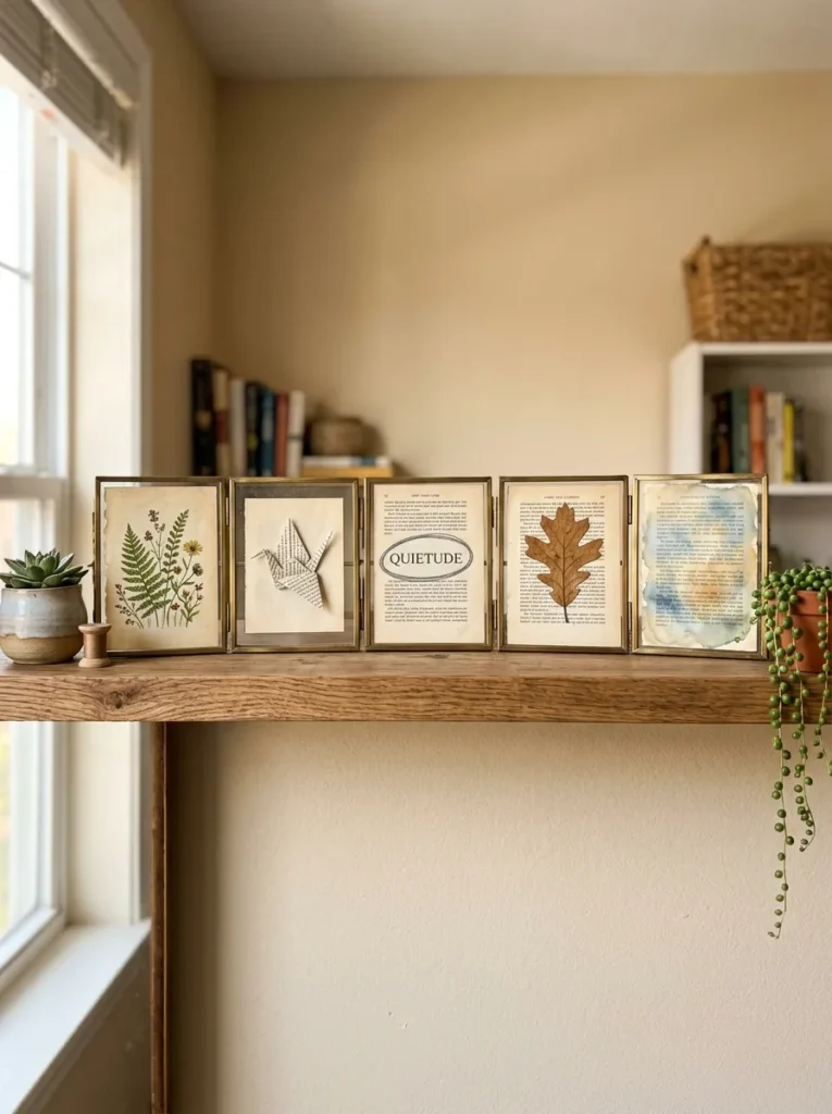 Book Page Craft Ideas