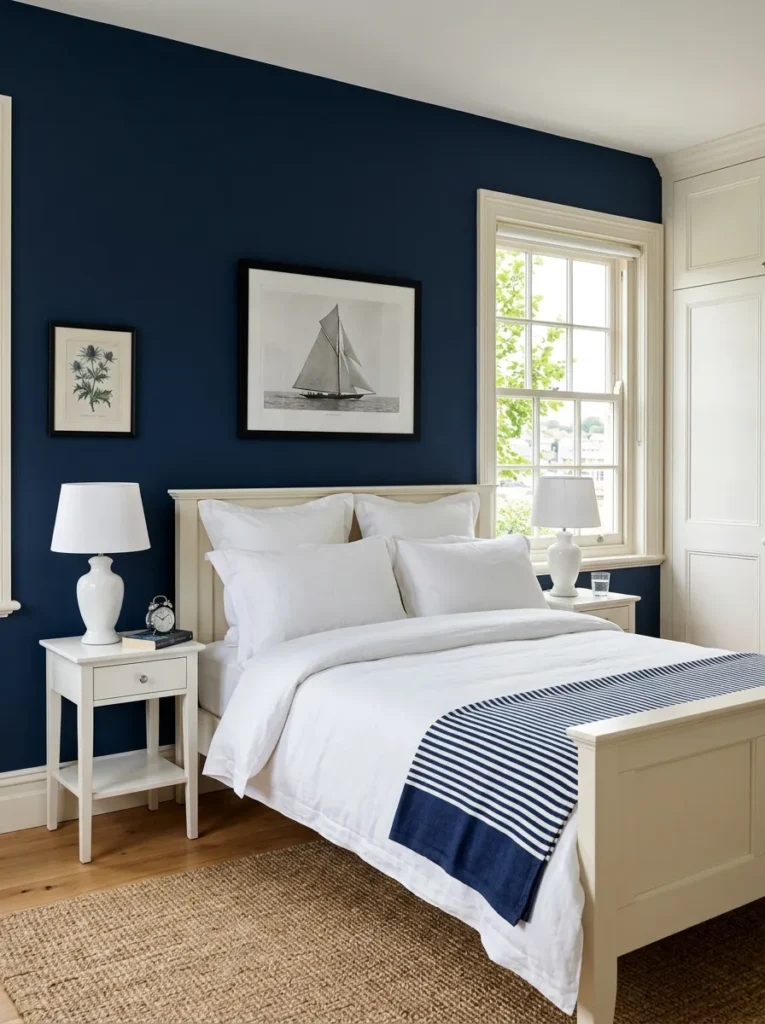 Navy Bedroom Ideas
