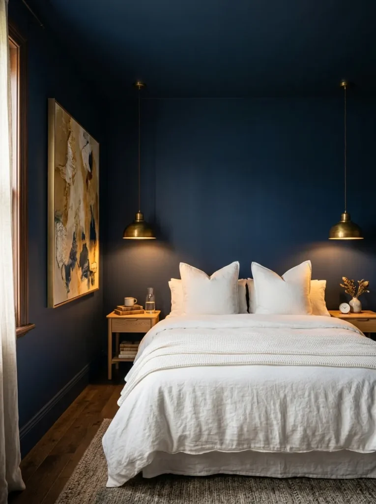 Navy Bedroom Ideas