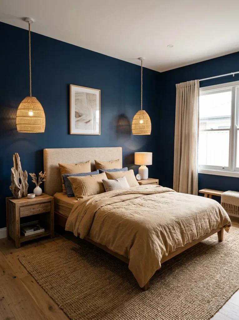 Navy Bedroom Ideas