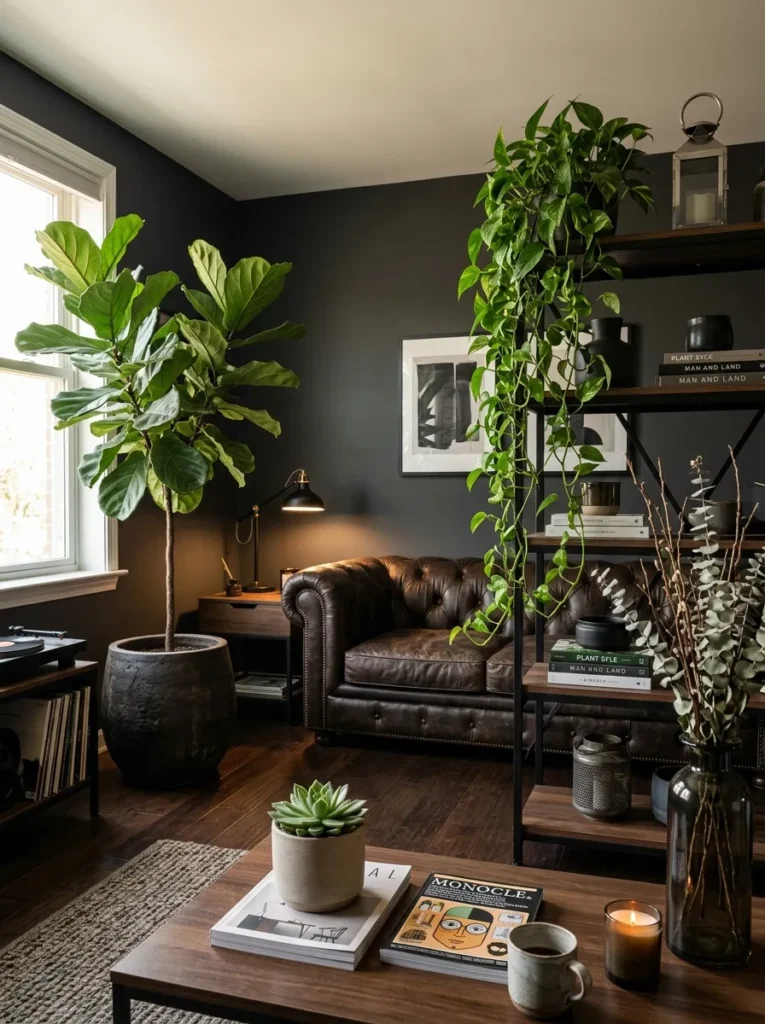 Masculine Living Room Ideas