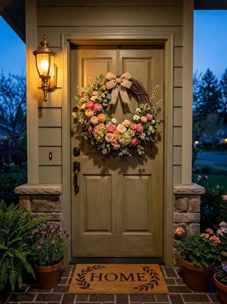 Spring Wreath Decor Ideas