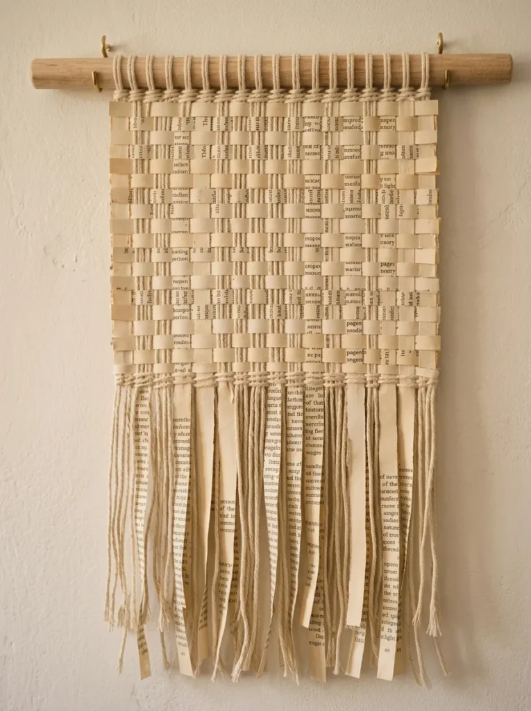 Easy Book Page Crafts