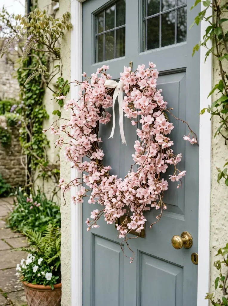 Spring Wreath Decor Ideas