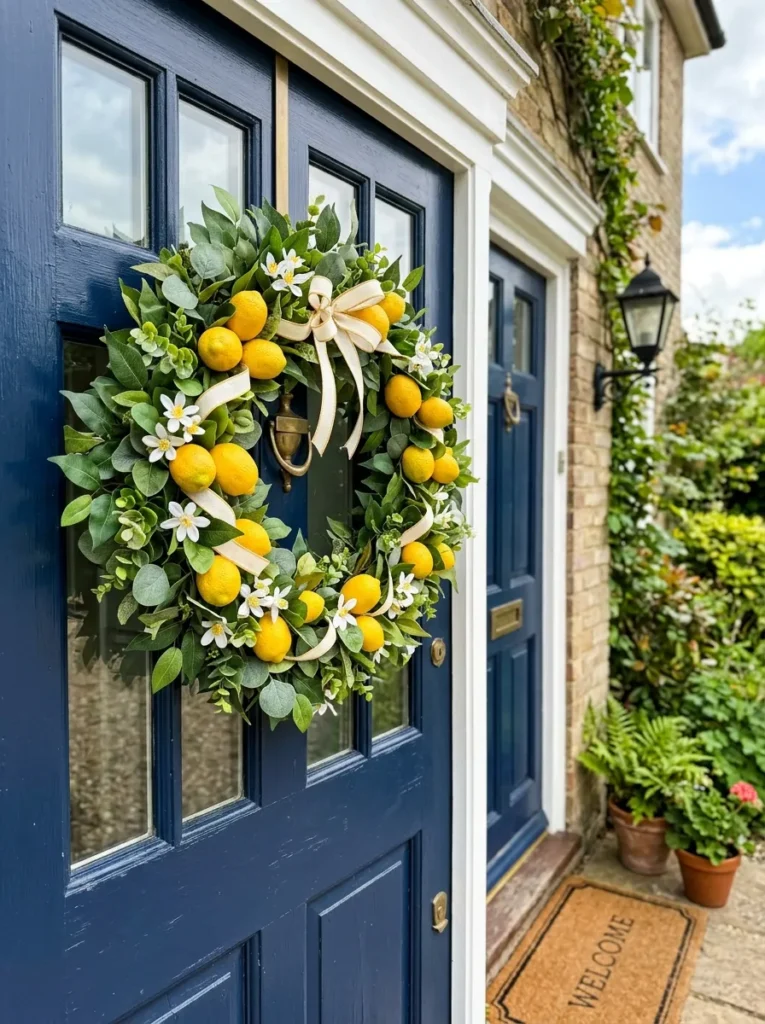 Spring Wreath Decor Ideas