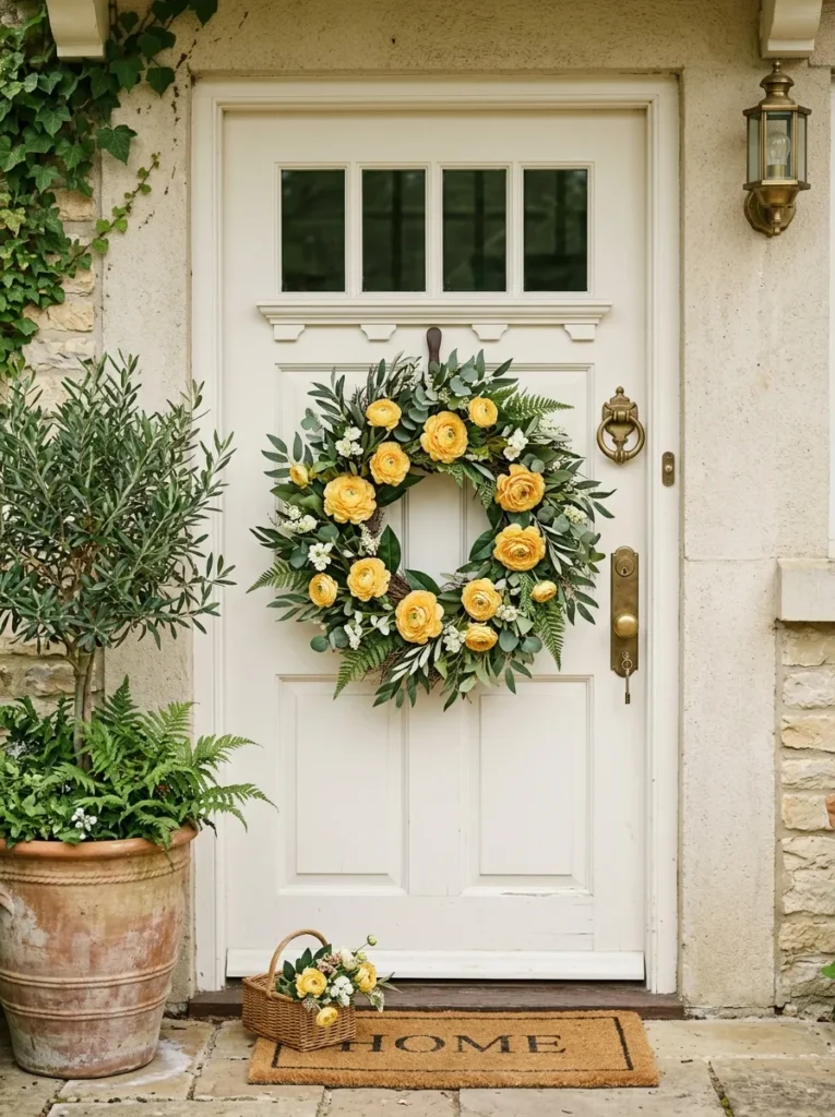 Spring Wreath Decor Ideas
