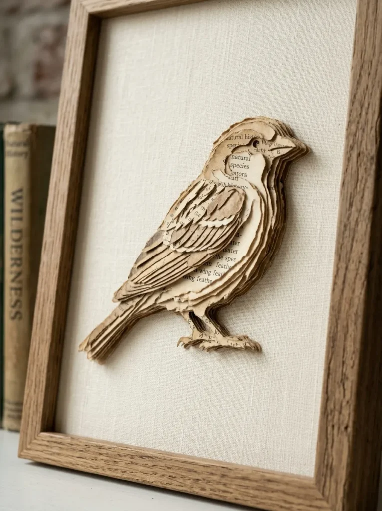 Book Page Crafts