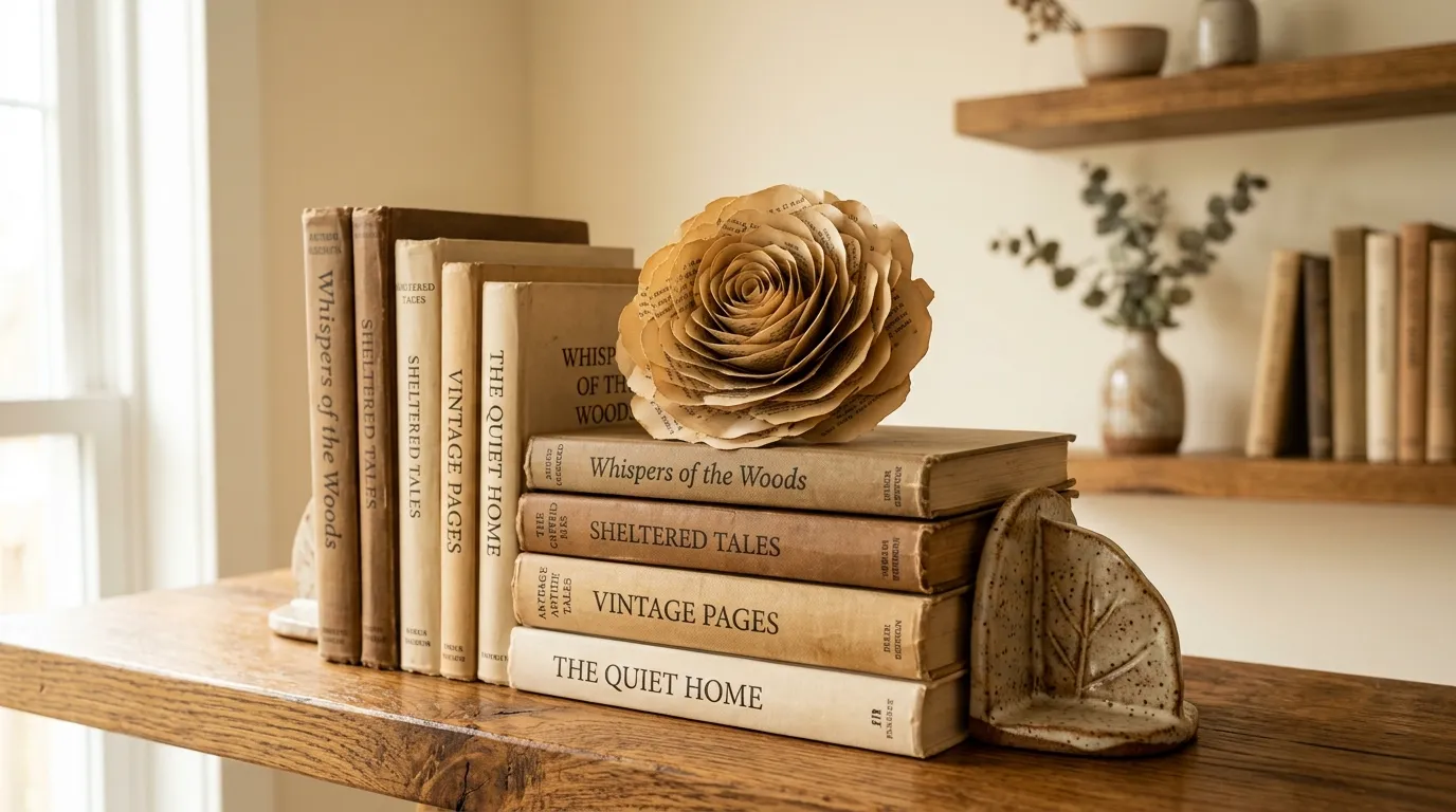 Book Page Crafts