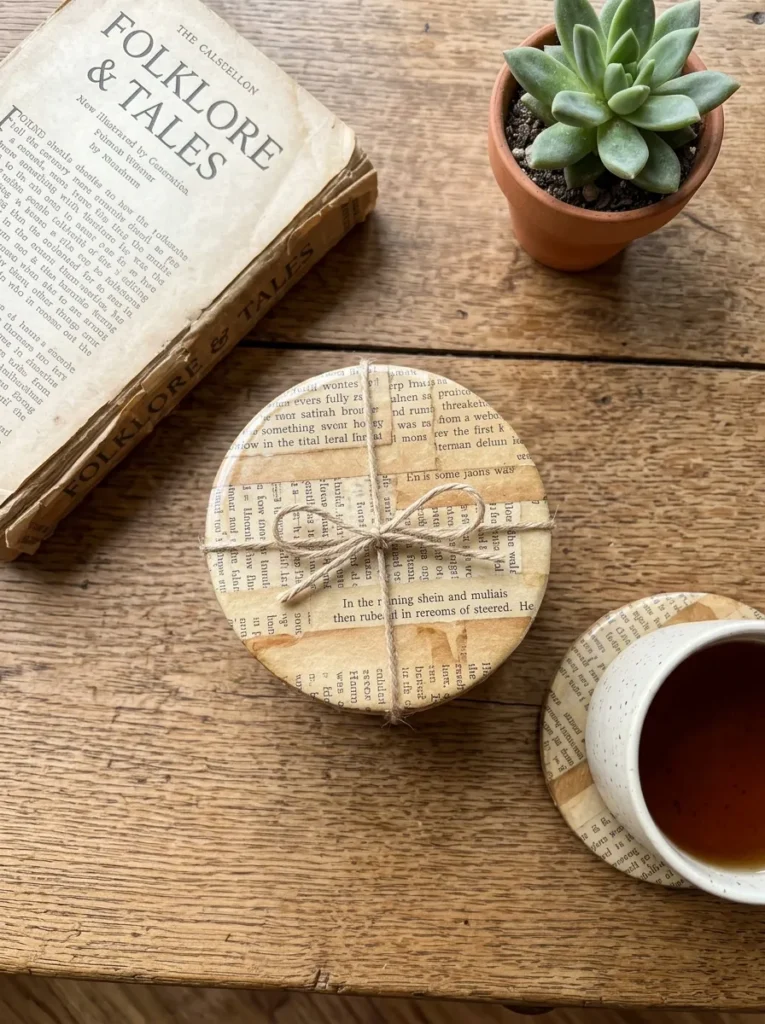 Book Page Crafts